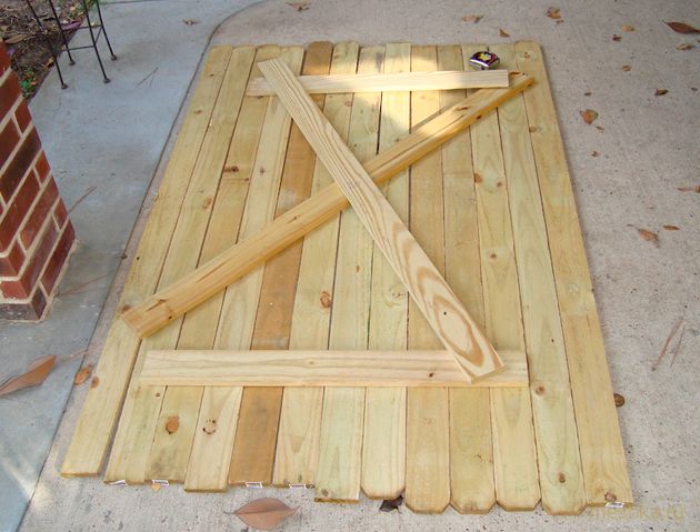 сделать, дверь, досок