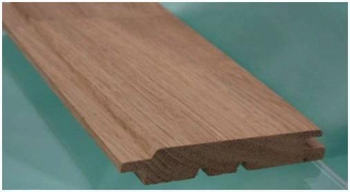 Вагонка из дуба для отделки бани