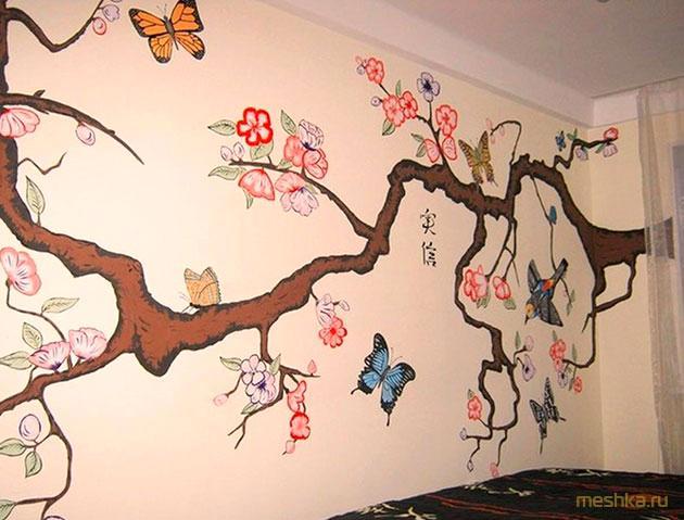 роспись, стен