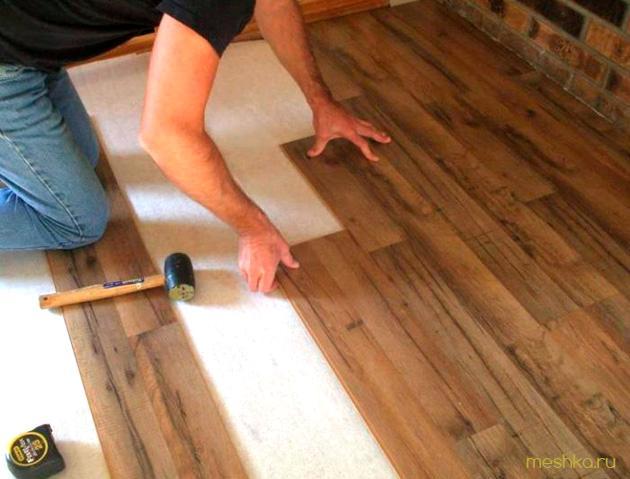 технология, укладки, ламината