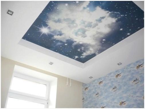 Французский натяжной потолок 5