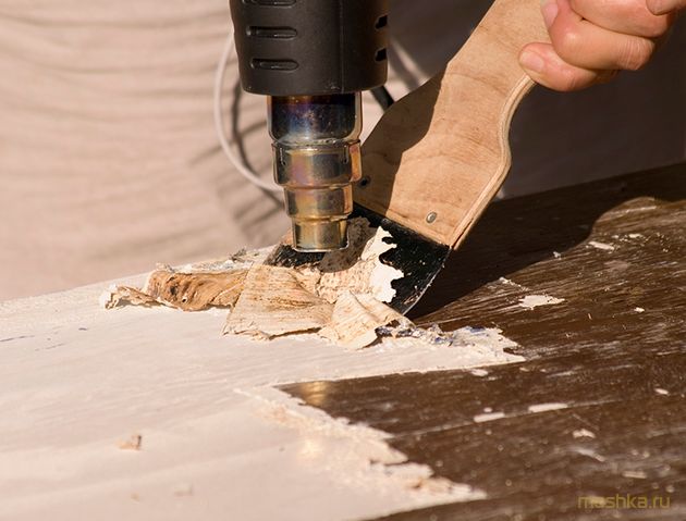 очистить, стенки, краски