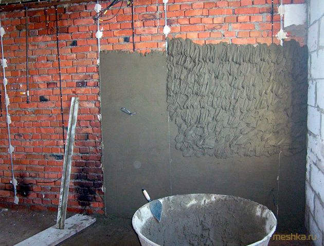 цементная, штукатурка