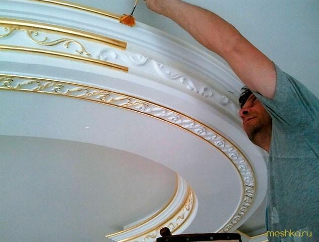 красить, потолочный, плинтус