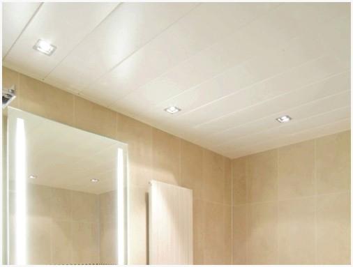 Пластиковый потолок в туалете