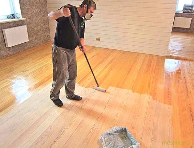 покрыть, деревянный