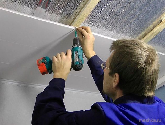 отделка, стен, пластиковыми