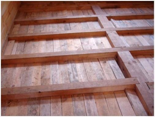 Накат деревянного пола