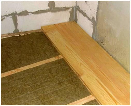 Укладка настила деревянного пола