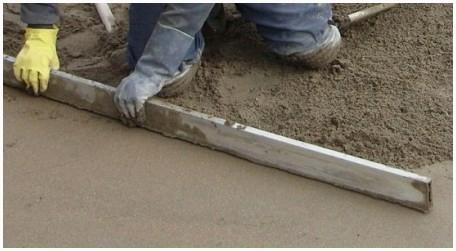 монтаж полусухой стяжки