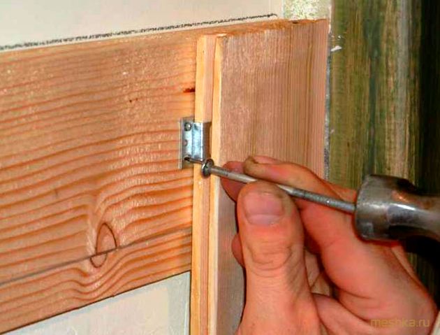 крепить, вагонку крепить, вагонку