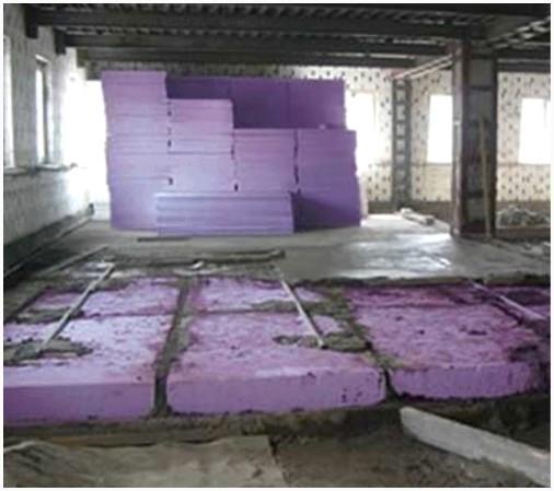 Теплоизоляция бетонного пола по грунту