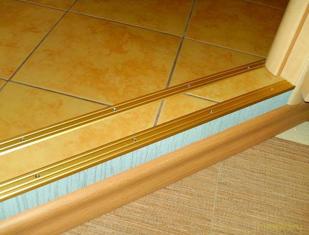 порог, ванной, комнате