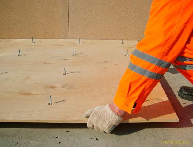 укладка, фанеры