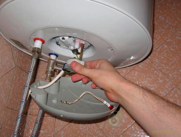 чистка, бойлера