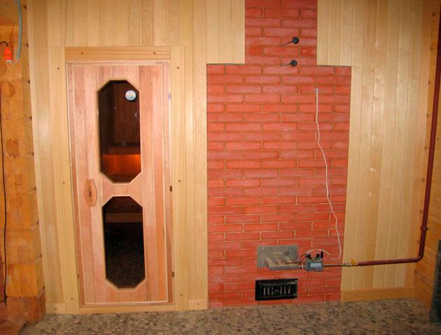 дверь, баню