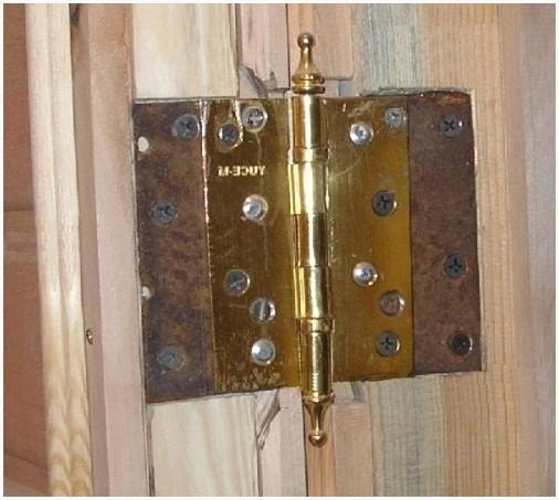 Фурнитура для двери в баню - петля