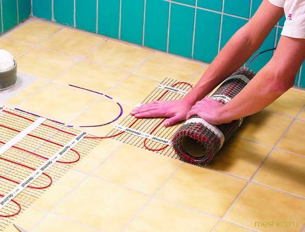 электрический, теплый электрический, теплый