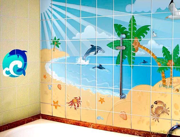 обновить, плитку