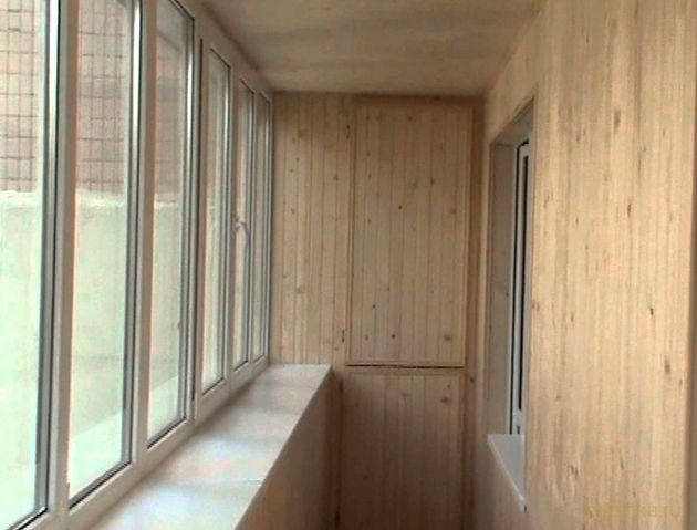 обшивка, балкона