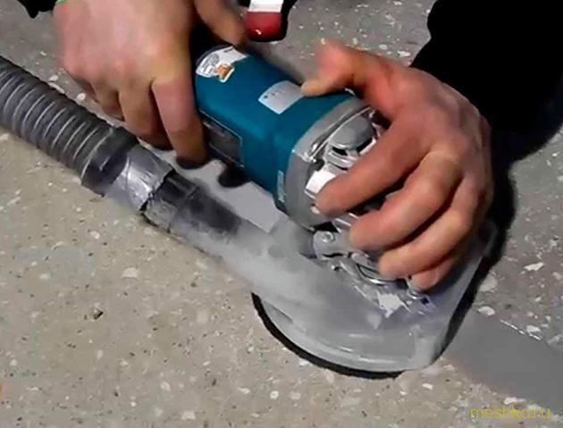 шлифовка, цементного