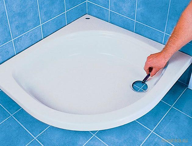 душевой, поддон, размеры