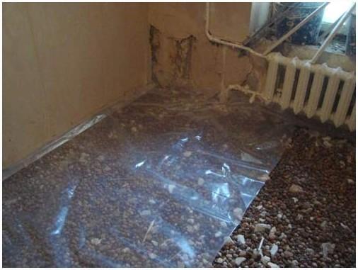 Подсыпка для бетонного пола по грунту