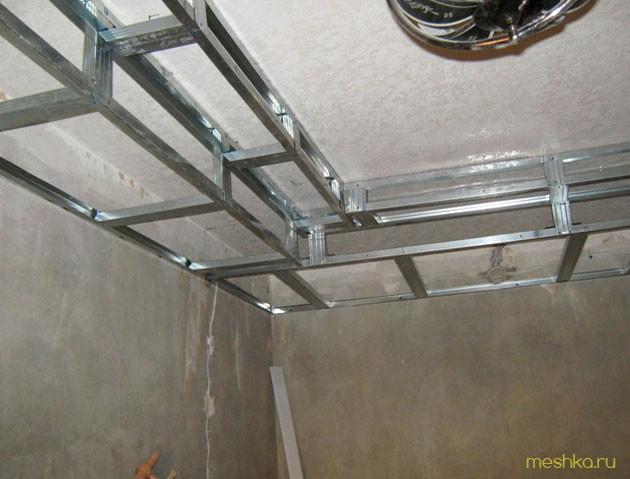 сделать, каркас, гипсокартона