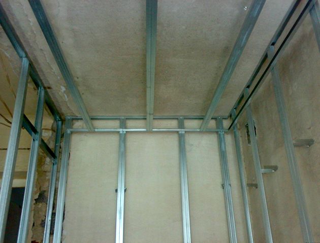 сделать, каркас, гипсокартон сделать, каркас, гипсокартон