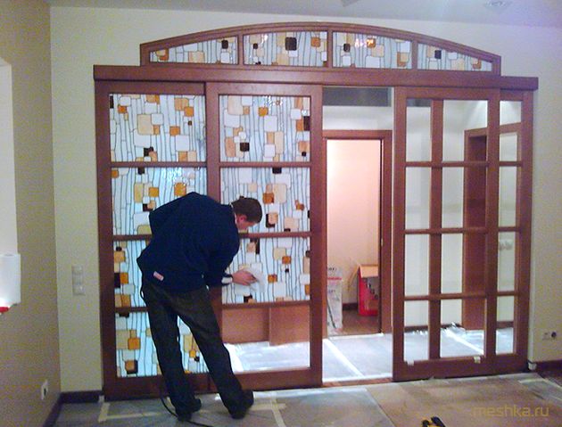 сделать, межкомнатную, перегородку