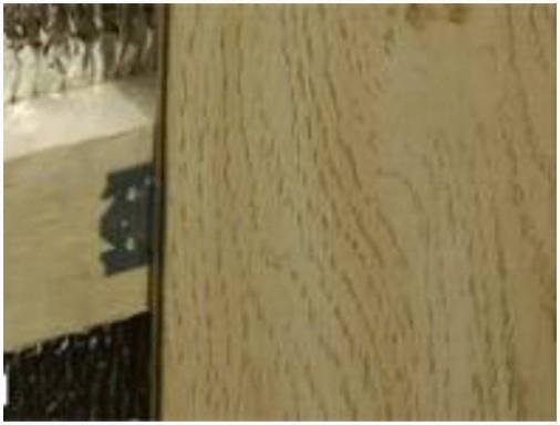 Крепление кляммера к обрешетке