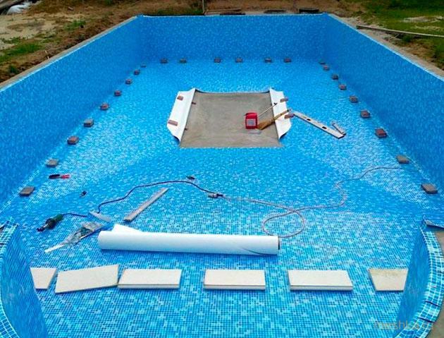 гидроизоляция, бассейна