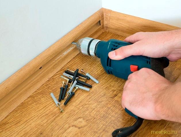 установить, напольный