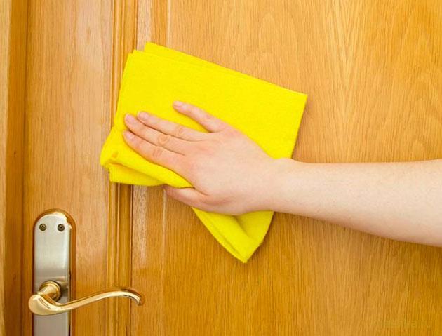 заботиться, ламинированными, дверями