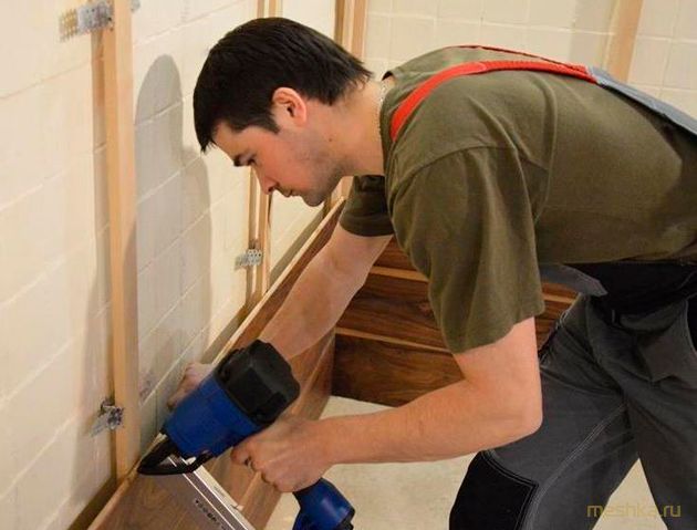 монтаж, деревянных