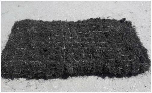 Утепление потолка водорослями