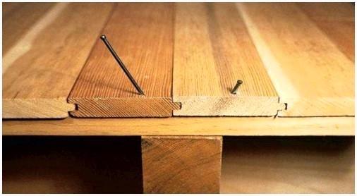 Устранение скрипа паркета - прикручивание саморезами к лаге