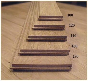 Массивная доска - размеры