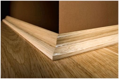 Деревянный плинтус