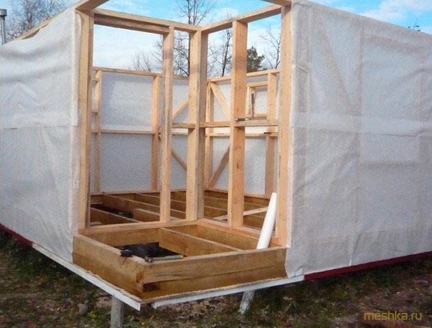 каркасная, баня каркасная, баня