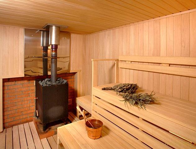 котел, бани