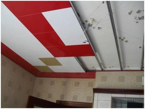 Монтаж кассетного потолка с закрытой системой