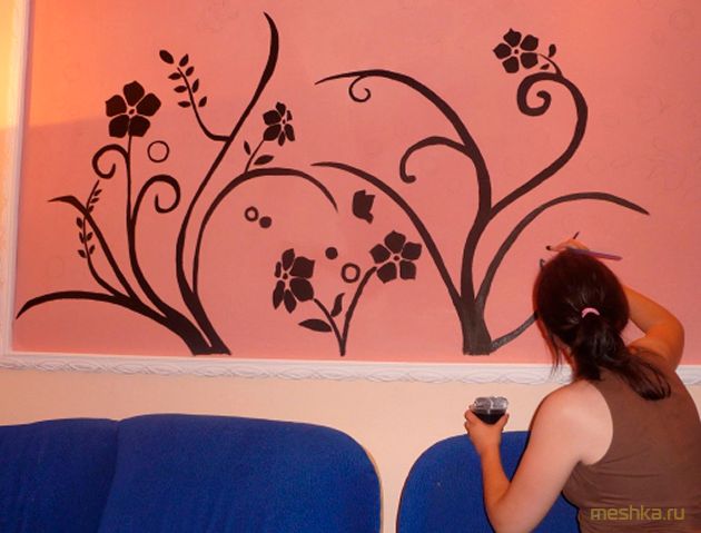 оформление, стен