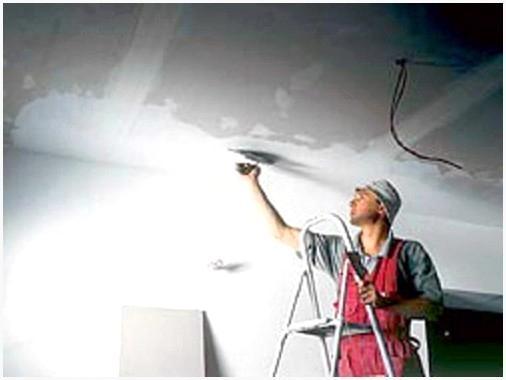 Ремонт потолка