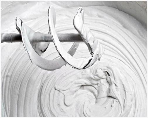 Приготовление раствора шпаклевки