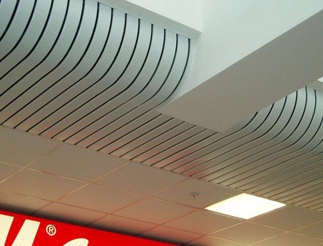 реечный, потолок реечный, потолок