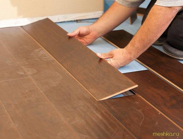 ламинат, ванной, особенности