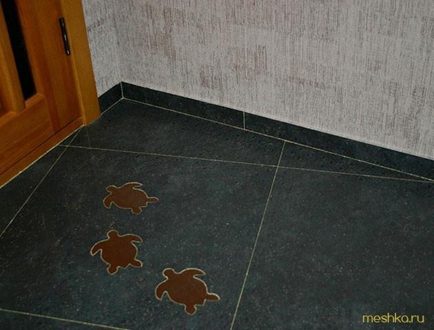 монтаж, керамического, плинтуса