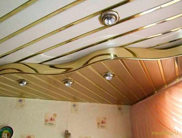 монтаж, реечного