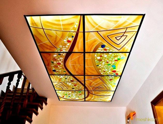 монтаж, витражного